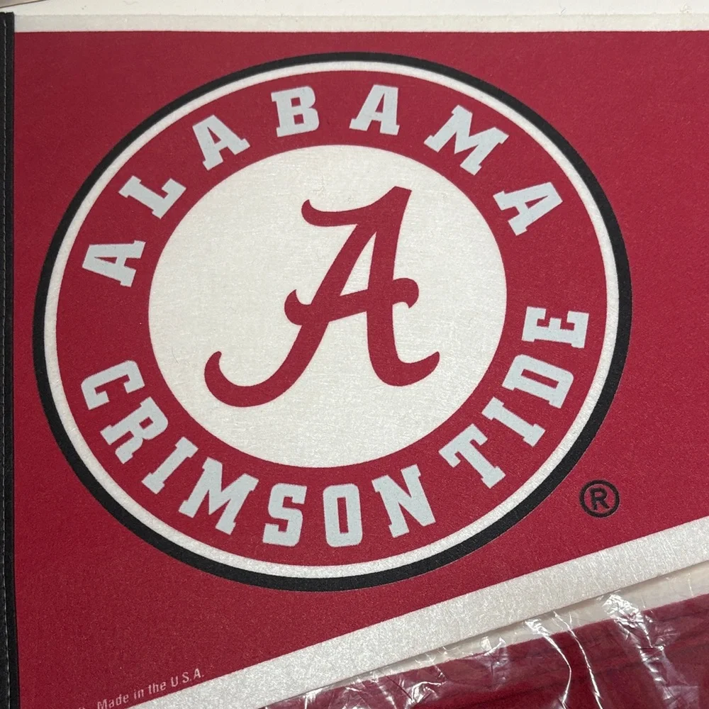 Wincraft Alabama Crimson Tide Red and White College Pennant